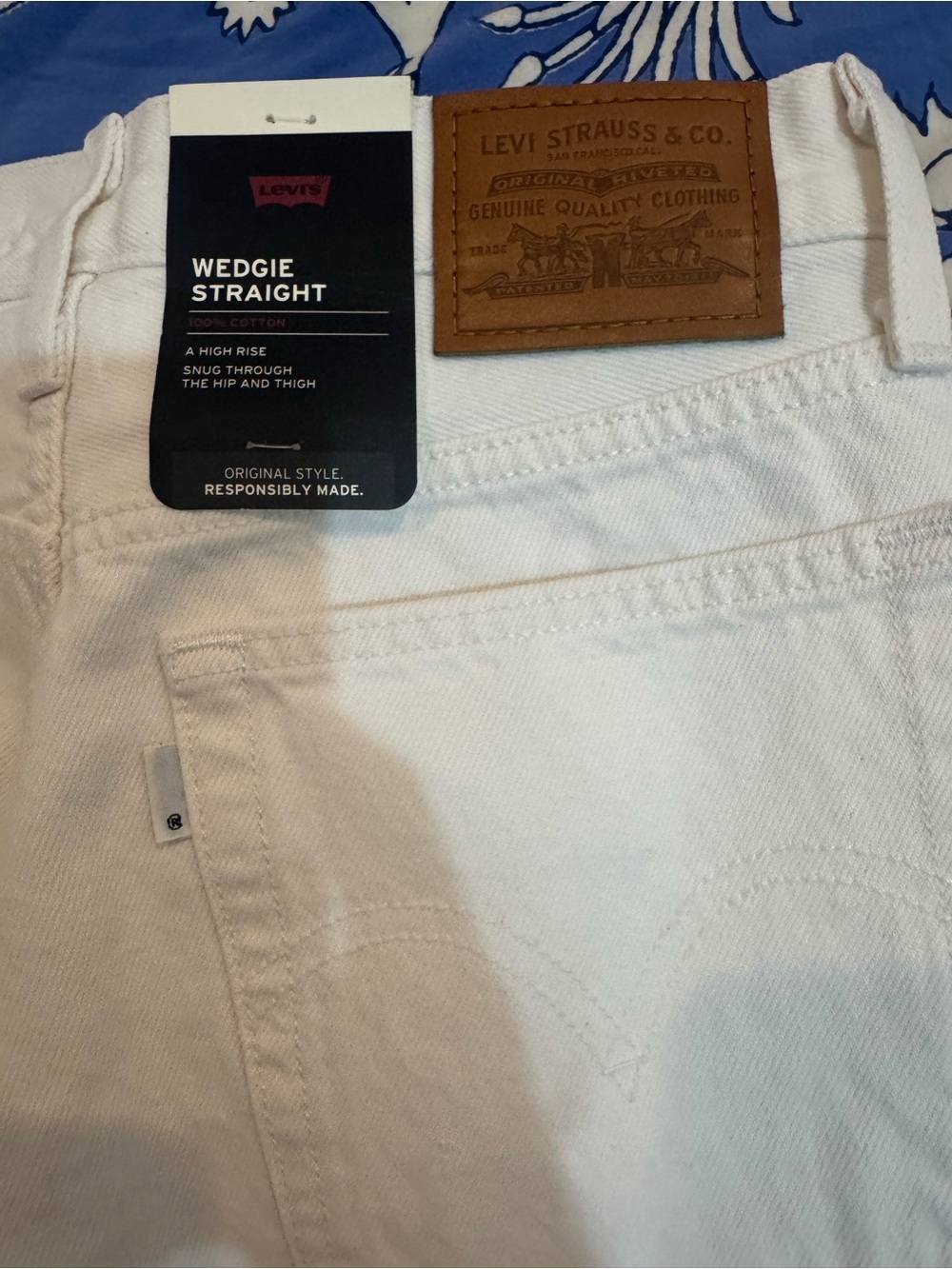 Levi's White Wedgie Straight Women's Jeans